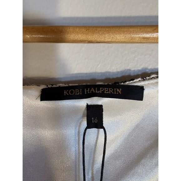 Kobi Halperin Hallie Tweed Metallic Dress NEW Size 16. MSRP $498 - Picture 5 of 9